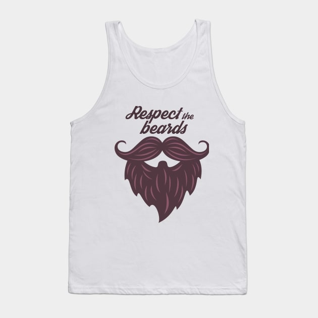 Respect the beard - classical Tank Top by mangobanana